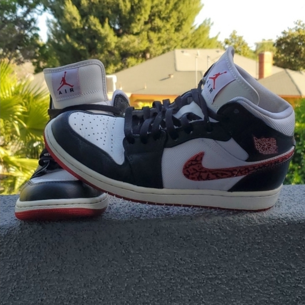 🔊Nike Air Jordan 1 Retro Red Cement
